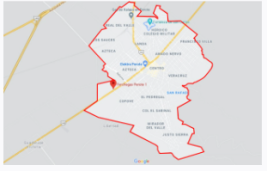 La ciudad de Perote, Veracruz.