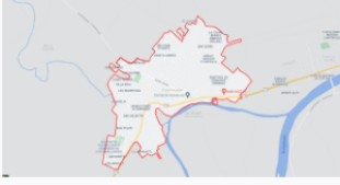 La ciudad de Cosamaloapan, Veracruz.